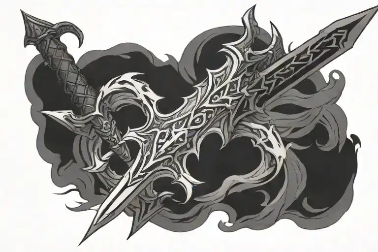 Dawnbringer Riven Sword