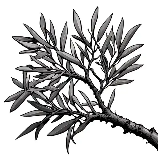 Olive Tree Branches Advises The End