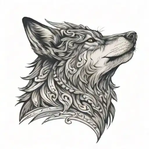 King Wolf Looking Forward