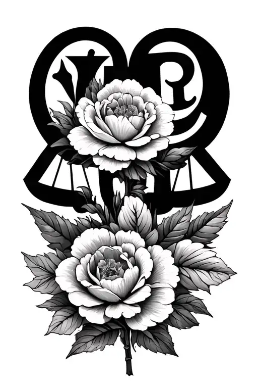 Flowers And Libra Zodiac Sign