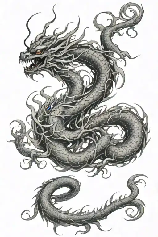 Spider Lilly Chinese Dragon