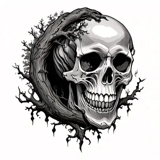 Tree And Skull