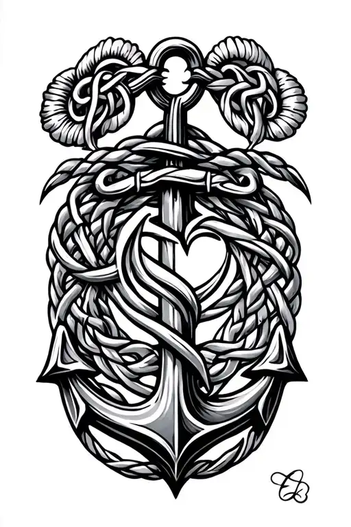 Celtic Knot Time Anchor Love Father