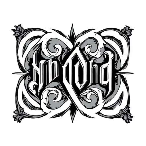 Two Word Ambigram Generator