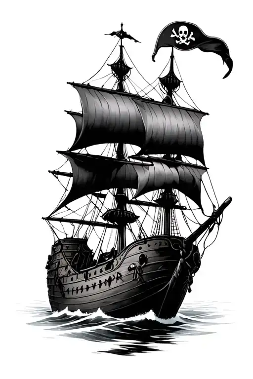Black Pearl Pirate Ship