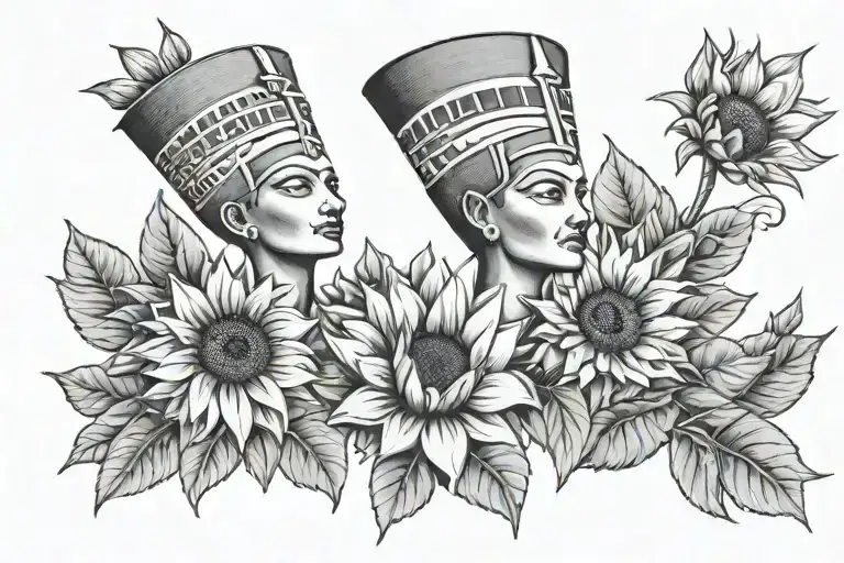 Nefertiti Sunflower
