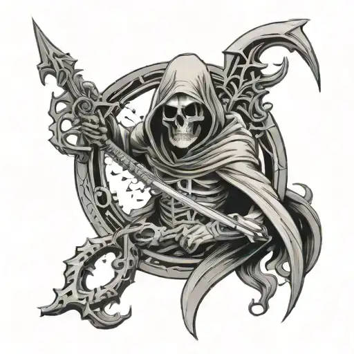 Reaper Death Seal Sagittarius