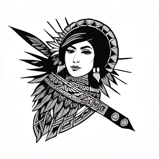 Aztec Belt For Women