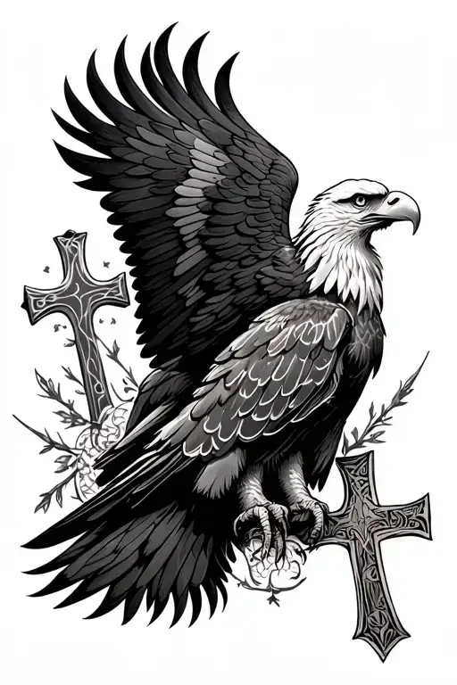 Eagle And Cross