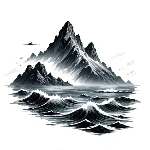 Sea And Mountain
