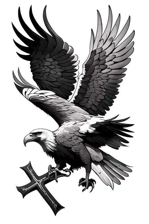 Eagle And Cross