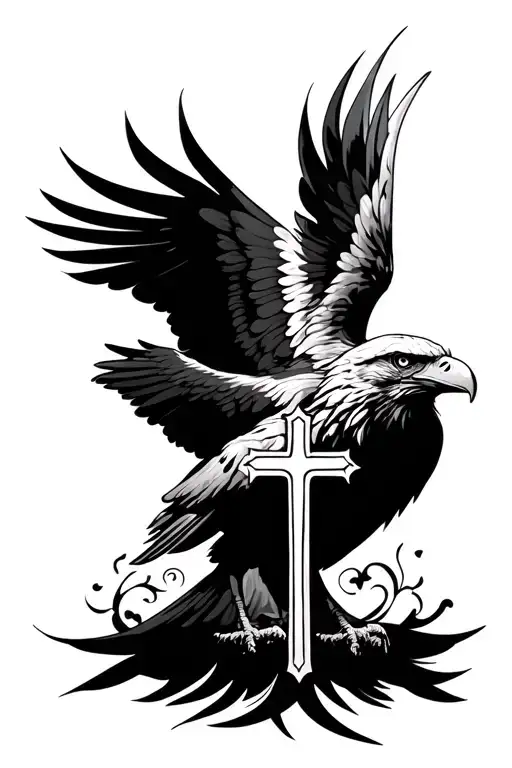Eagle And Cross