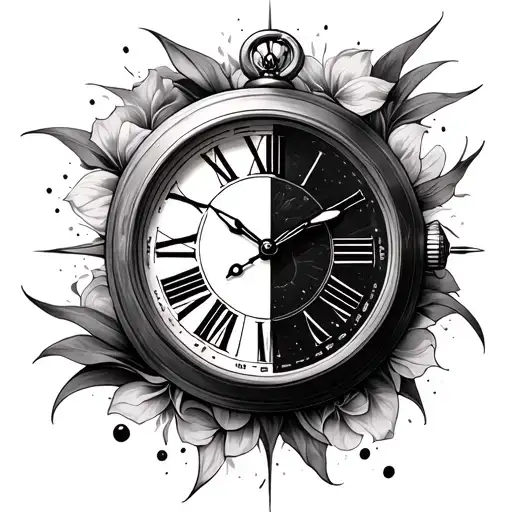 Half Watch And Half A Clock