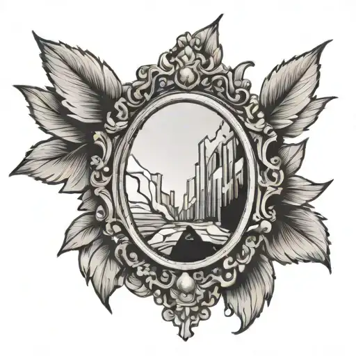 Punched Broken Mirror