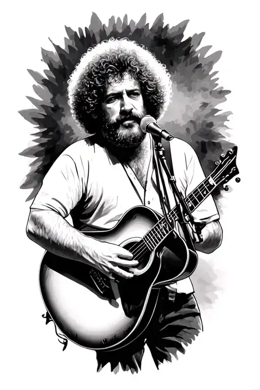 Luke Kelly Performing A Concert