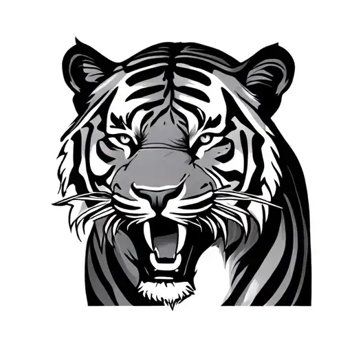 Tiger Eating Disorder Symbol