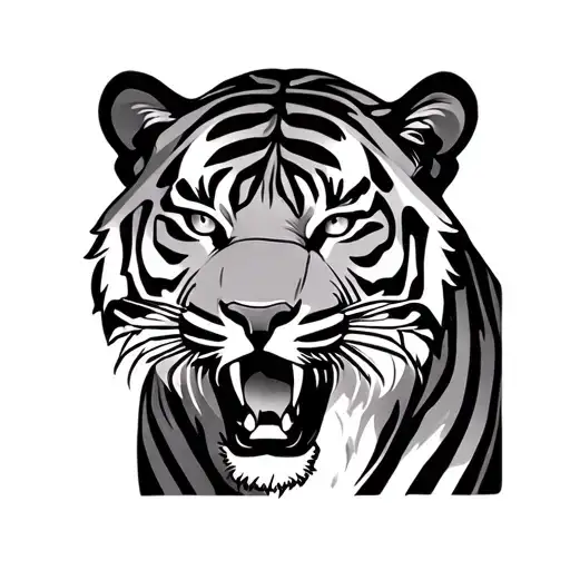 Tiger Eating Disorder Symbol