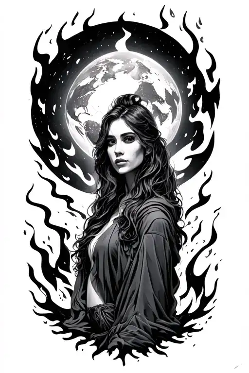 The World On Fire Around You But Your Still Standing