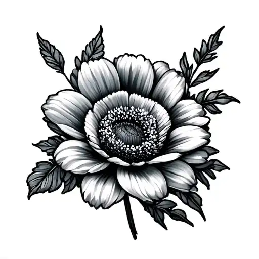 December And August Birth Flower