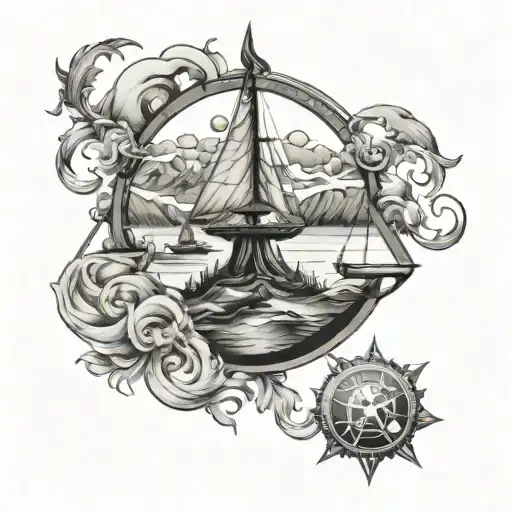 Mountain Ocean Libra Zodiac