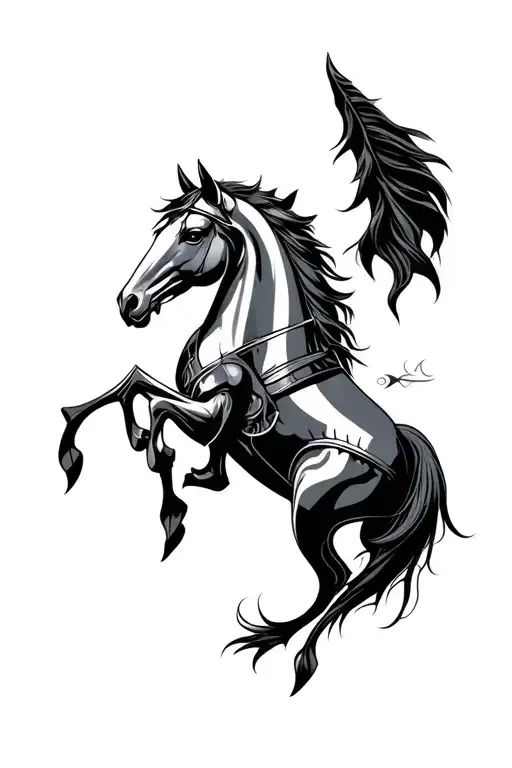 Capricornio Y Acuario Knight Of The Zodiac Sign Intertwined