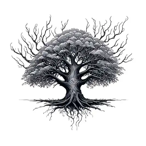 Sleeping Willow Tree