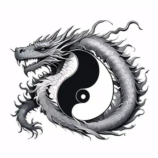 Yin Yang Dragon