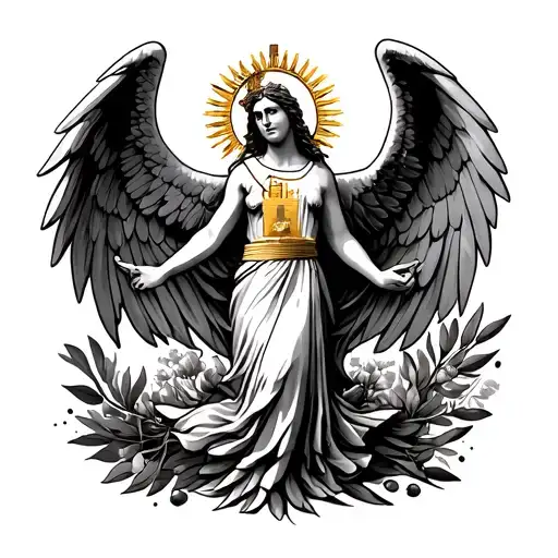 Map Of Venezuela With The Angel Salto