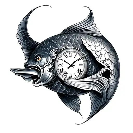 Pisces And Clock Tower