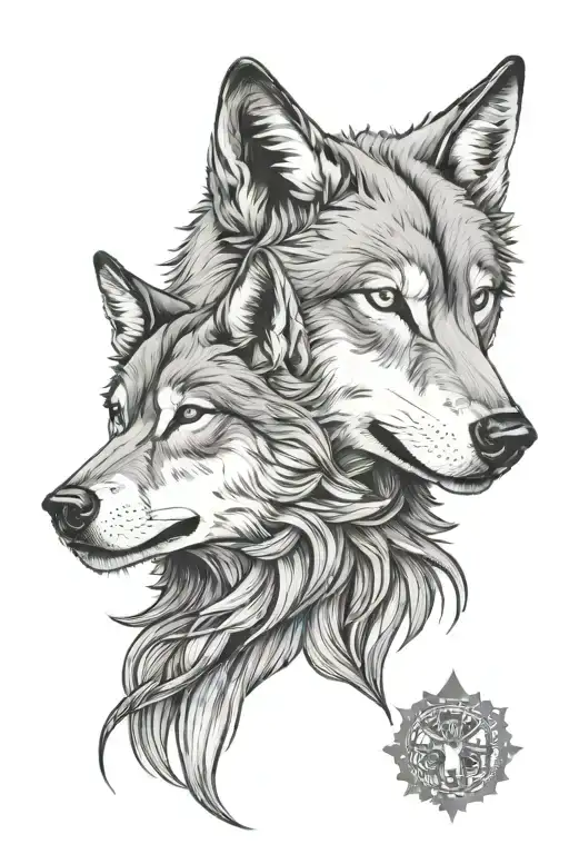 Wolf And Woman