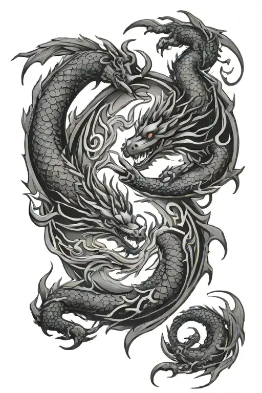 Yin Yang Dragon
