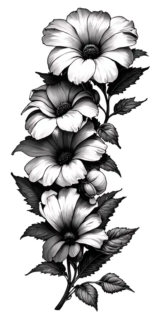 Magnolias Bluebonnet Daisy Morning Glory