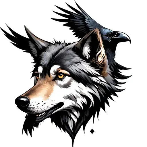 Wolf And Crow