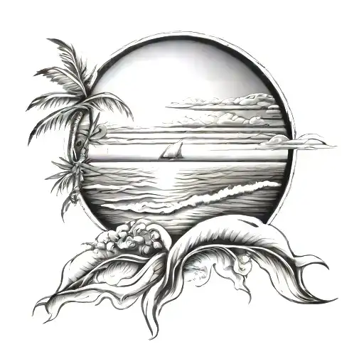 Sunrise On The Beach