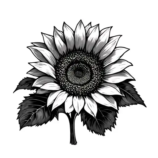 Non -Realistic Sunflower With The Writing Of 10 Below
