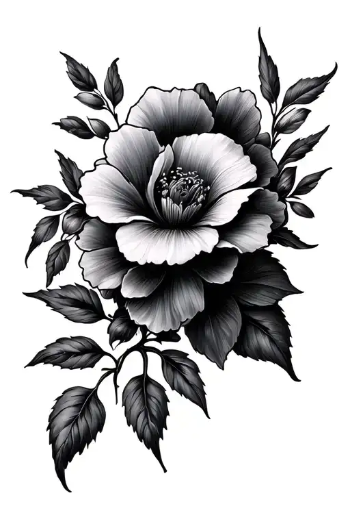 Floral Design Incorporating Elements