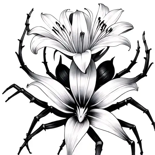 Spider Lilly Wi Hearts