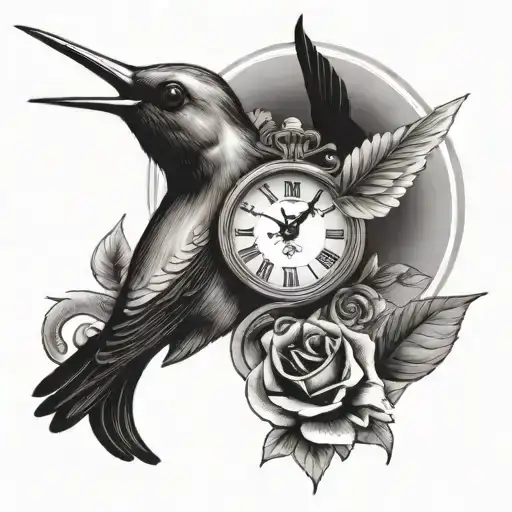 Hummingbird Clocks Time Death