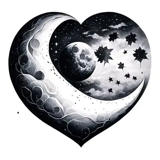 Heart Shaped Moon