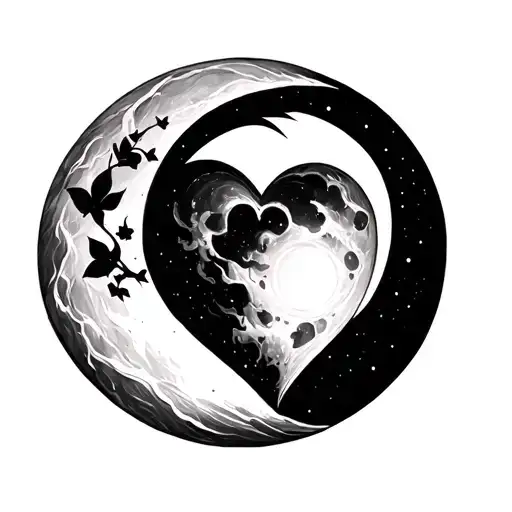 Heart Shaped Moon