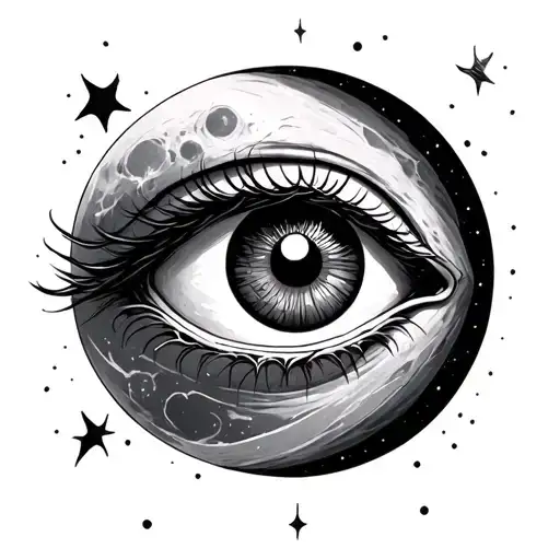 The Moon And The Eye Of