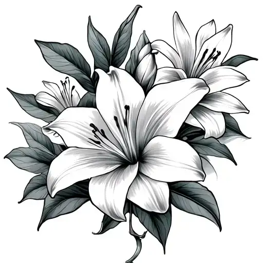 Lily Flowers And Tony Montana Arm