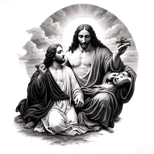 The Story Of Jesus Birth To Death Sleeve