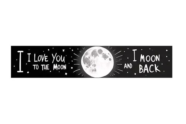 I Love You To The Moon And Back