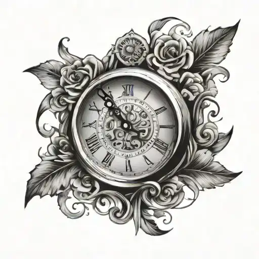 Half Clock Surrounded