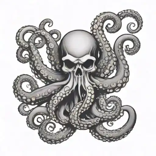 Trident With Octopus Holding