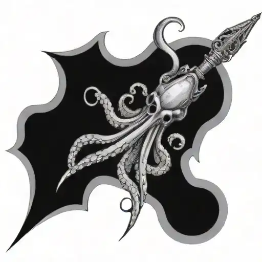 Trident With Octopus Driving