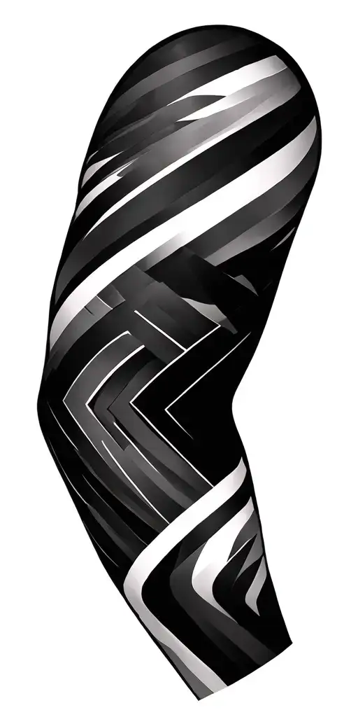 Bold Geometric Full Arm Sleeve