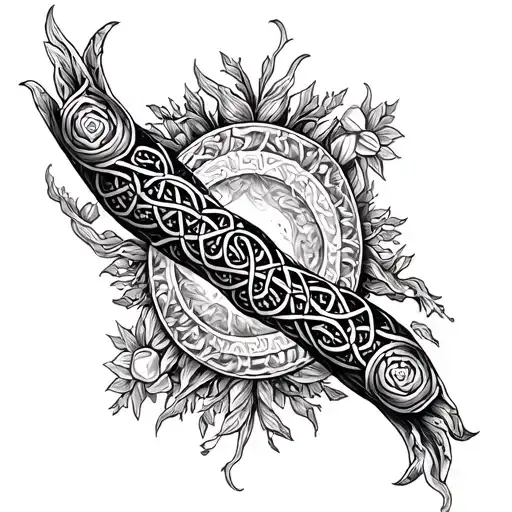 Celtic Forest Arm Sleeve