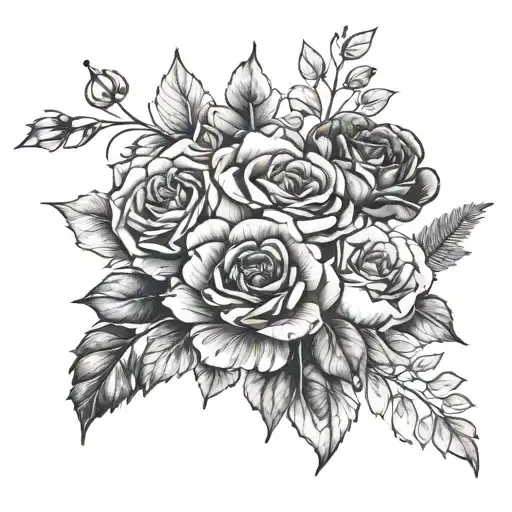 Birth Month Flower Bouquet